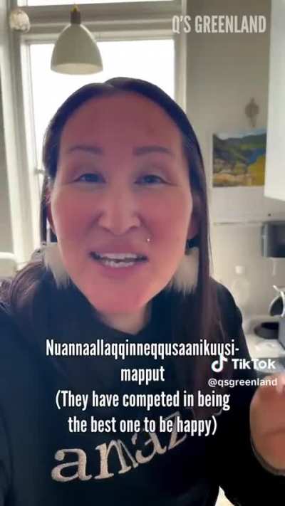 The Greenlandic language