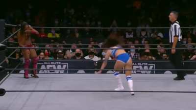 Tonight on YouTube: on AEW Dark, Part 4: Skye Blue vs Red Velvet! It's Red vs Blue!