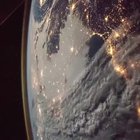 A flyby of earth from the international space station