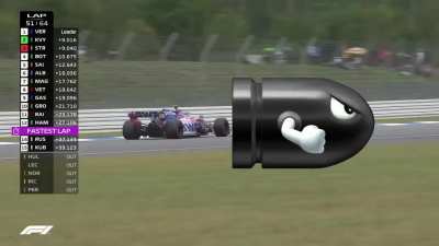 The 2019 German Grand Prix but it's a shitty mario kart edit