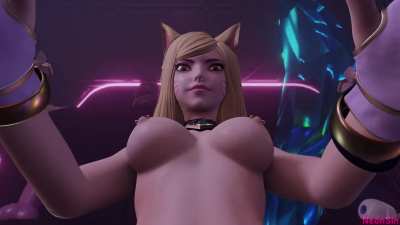 Sucking Futa Ahri taker pov (NeonSin) [League of Legends]