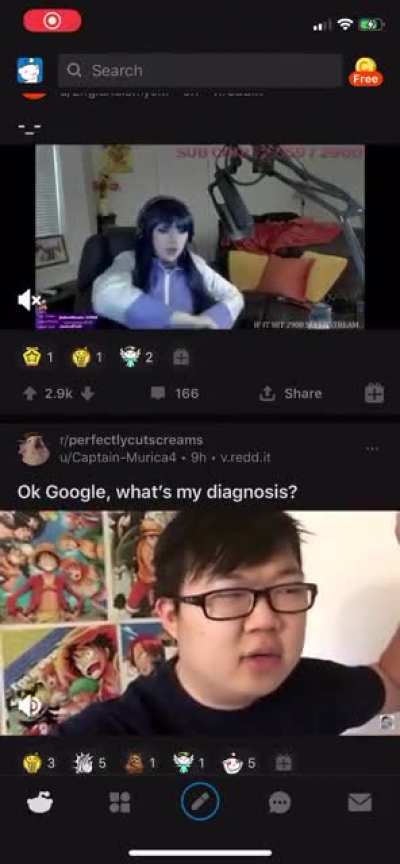 r/perfectlycutscreams lined up to make a perfectly cut scream