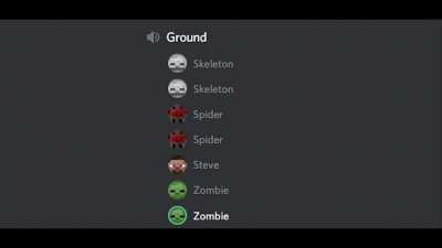 Minecraft in discord