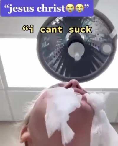 No sucking..