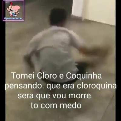 Huuum cloroquina gelada