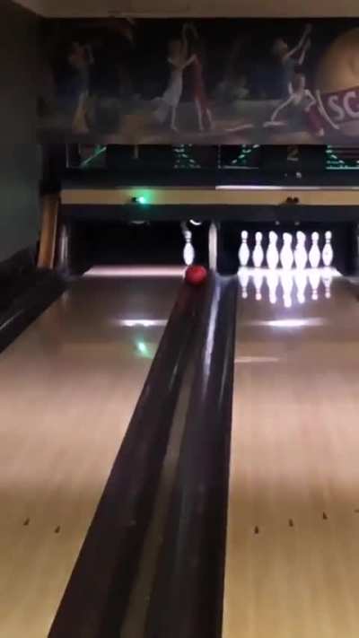 Impressive bowling skills