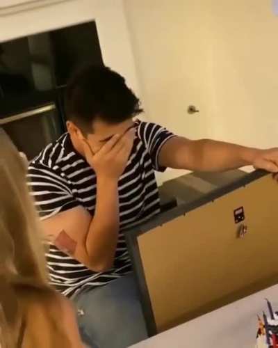 touching moment