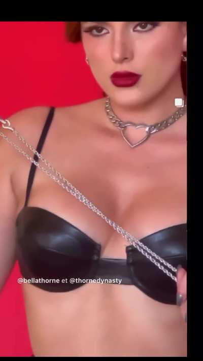 Leather Bra top