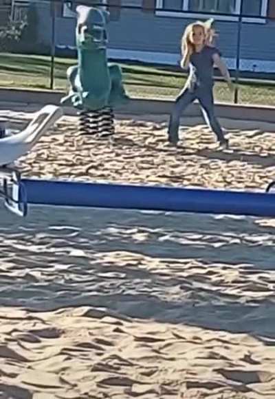 Just a kid having fun