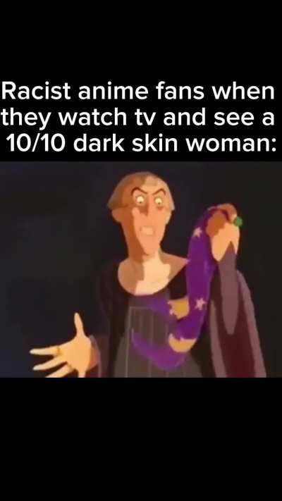 All the racist weebs suddenly get quiet when Miruko or Yoruichi come on screen