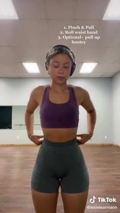 lexie booty shorts tutorial