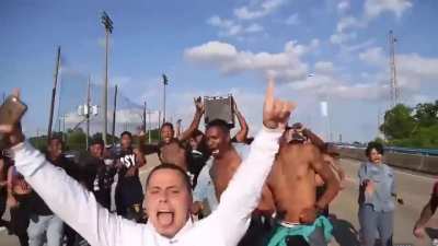 Everyone in the Tropical Rouge Opening
