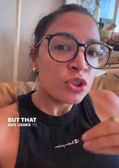 AOC responds, talking about how she feels about short men