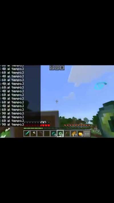 Bro wtf achieved heaven in Minecraft 😭