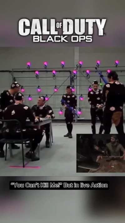 [CoD] BO1 cutscene in live action