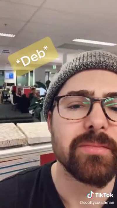 Hi Deb! Apparently other coworkers have now seen the video😂