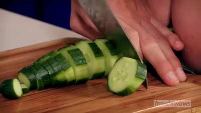 long ass cucumber