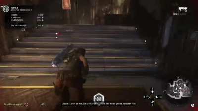Lizzie making fun of my main man Warden