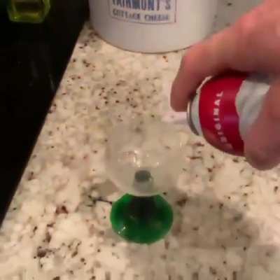 Sweet sound of whipped cream