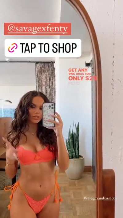 Madison Pettis lingerie