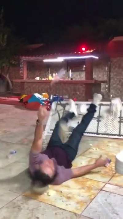 WCGW impressing the girls at the party with my badassery