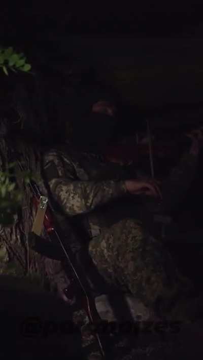 A beautiful piece of music in the trenches