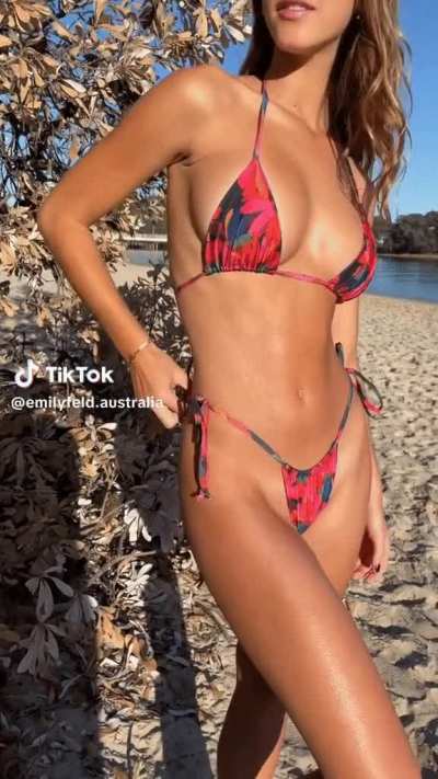 Tiny bikini