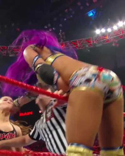 Sasha Going After Ronda