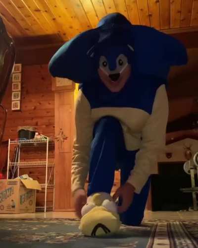 I’m fast, I’m so fast