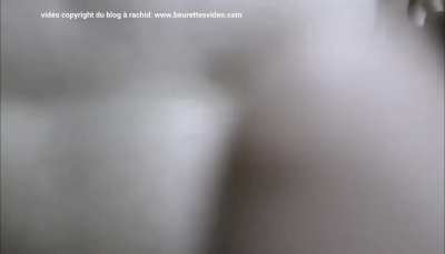 White girl takes an Arab cock in her ass - Rebeu prend les fesses d'une meuf blanche
