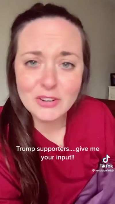 Trump Supporter doesn’t understand grammar, thinks Facebook post means Trump is still president.