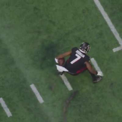 [Highlight] this view of Bijan's one handed TD catch yesterday