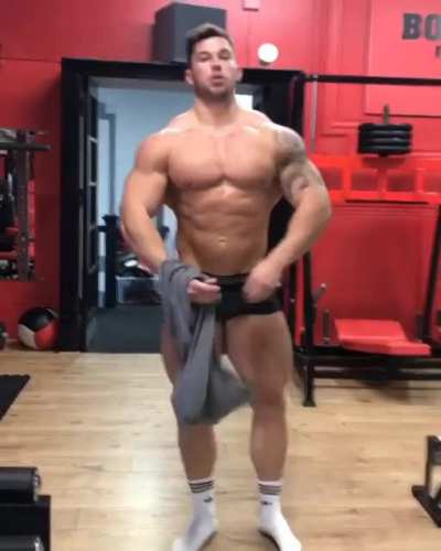 Craig Morton post workout