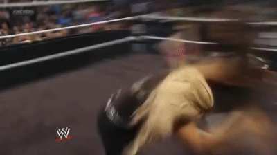 Kaitlyn spearing AJ Lee