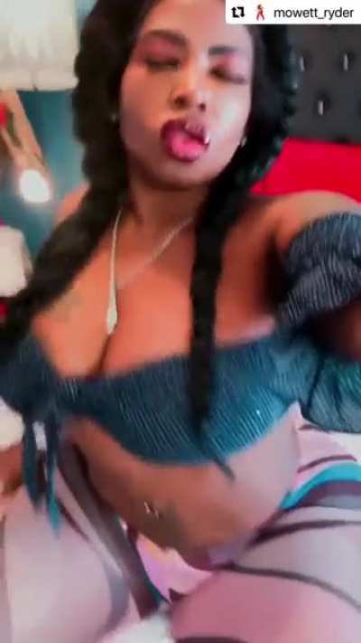 That ass in a thong