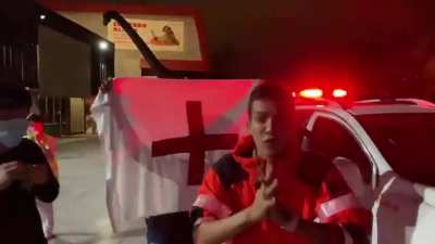 ESMAD atacó puesto de salud con gases