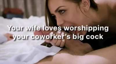 It’s just bad luck that the biggest jerk in your office happens to have a huge cock that your wife is in love with