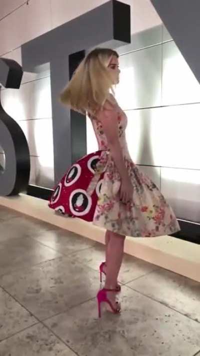 A little twirl