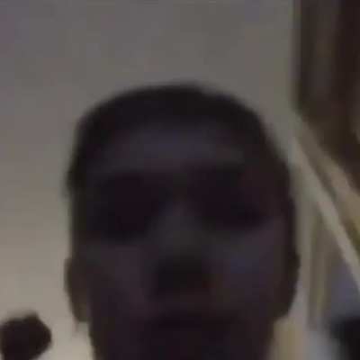 Falling down the stairs