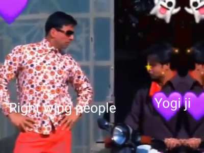 Yogi ji > modi ji