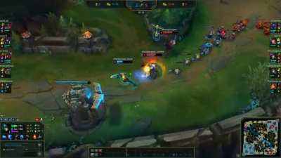 Catching two fish with one bubble