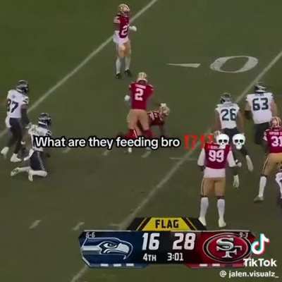 How Dre Greenlaw gonna look coming back from IR against the giants this week!!!