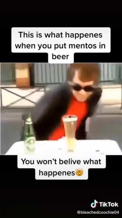 Mento VS beer
