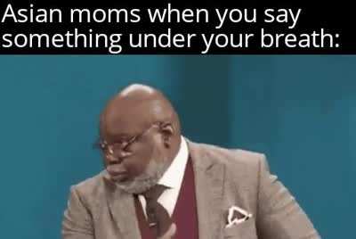 What did you just say?