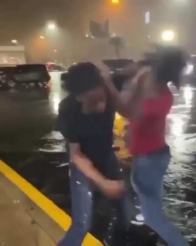 You know you are winning when somebody gotta jump in
