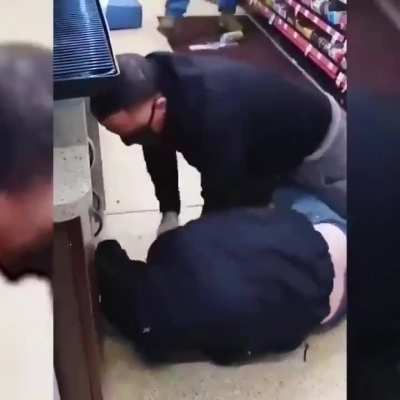man gets what he wanted at a gas station