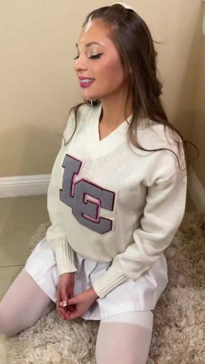I'm a happy cumslut after sucking cock 💦❤️️