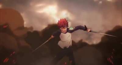 Let’s do this, King of Heroes. (Fate Stay Night: Unlimited Blade Works 2015)