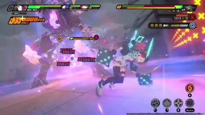 (2.8.1 beta) | M0W1 Promeia/M0W1 NangongYu/M0W0 Yuzuha (5 Cost) vs  Notorious: Dead End Butcher (179MHP) Score:65k