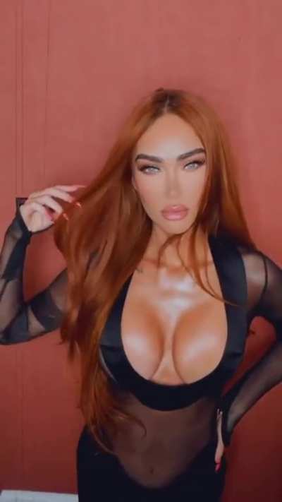 Let’s start our day off jerking it to my crush, Megan Fox